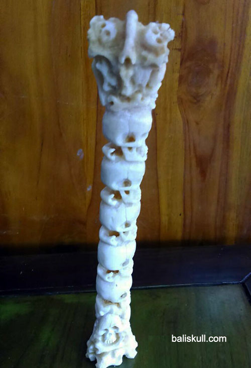 skulls made of bone by Bali skull
